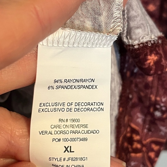 Mason & Belle Carlita Off the Shoulder Button Detail Knit Top NWT - Picture 8 of 11